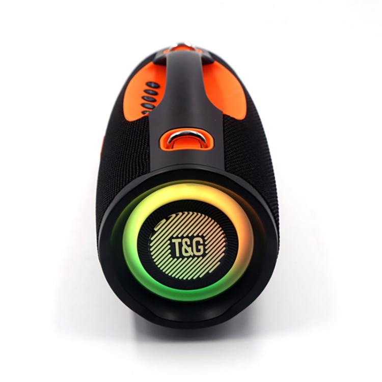 T&G TG437 20W Portable TWS Subwoofer Bluetooth Speaker(Black)