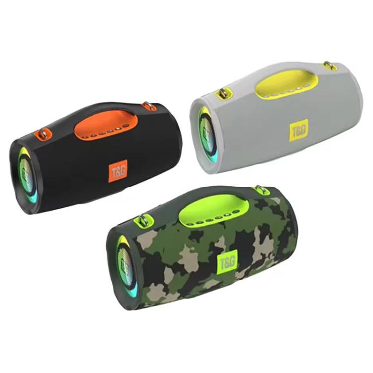 T&G TG437 20W Portable TWS Subwoofer Bluetooth Speaker(Grey)