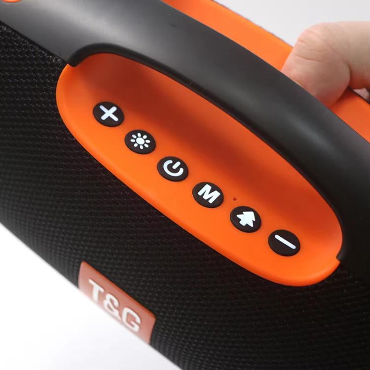 T&G TG437 20W Portable TWS Subwoofer Bluetooth Speaker(Grey)