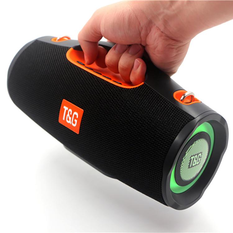 T&G TG437 20W Portable TWS Subwoofer Bluetooth Speaker(Camouflage)