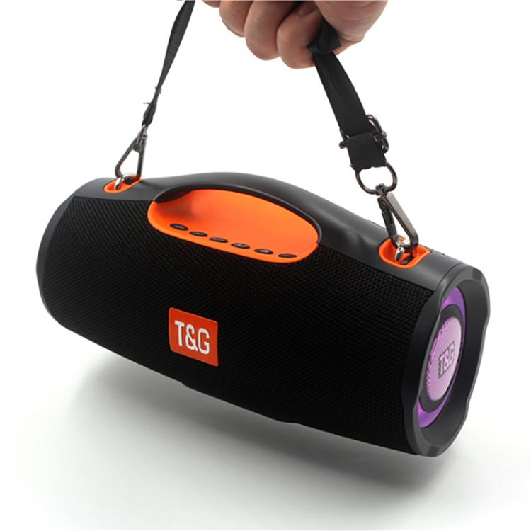 T&G TG437 20W Portable TWS Subwoofer Bluetooth Speaker(Camouflage)