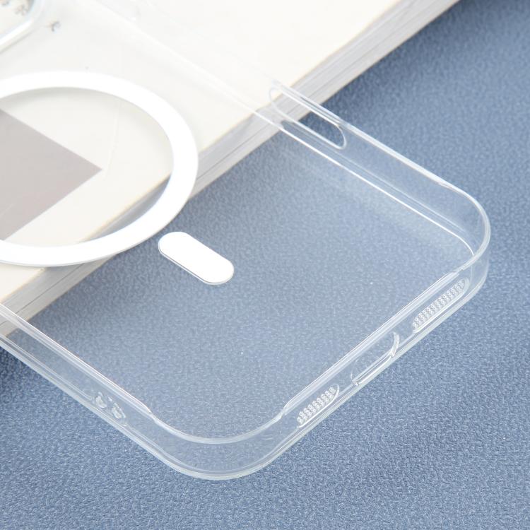 For iPhone 16 Pro Max DFANS DESIGN Metal Lens Frame MagSafe Phone Case(Transparent)