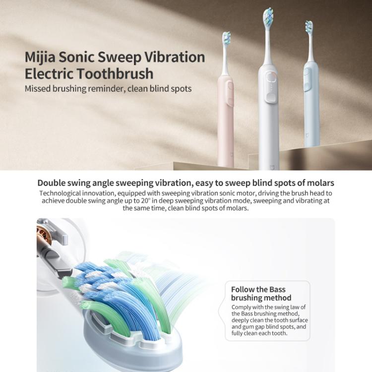 Xiaomi Mijia Sonic Sweep Electric Toothbrush(White)