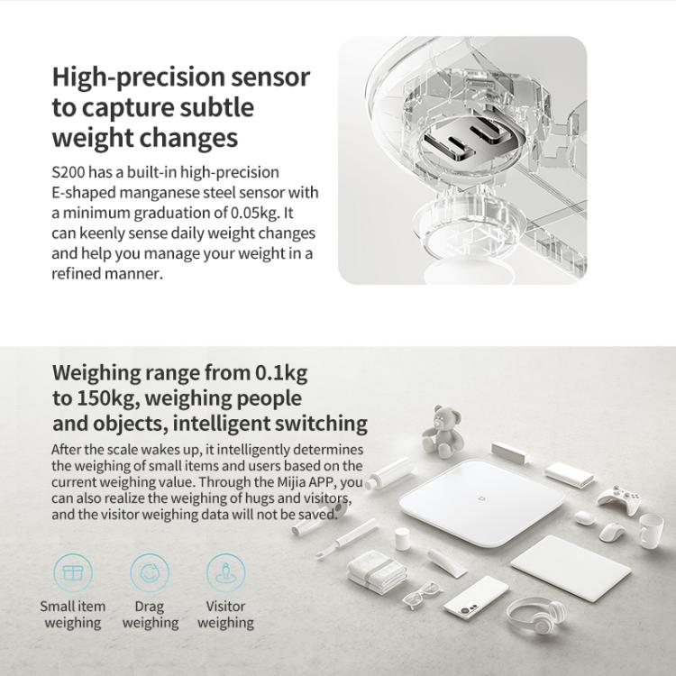 Xiaomi Mijia Smart Weight Scale S200(White)