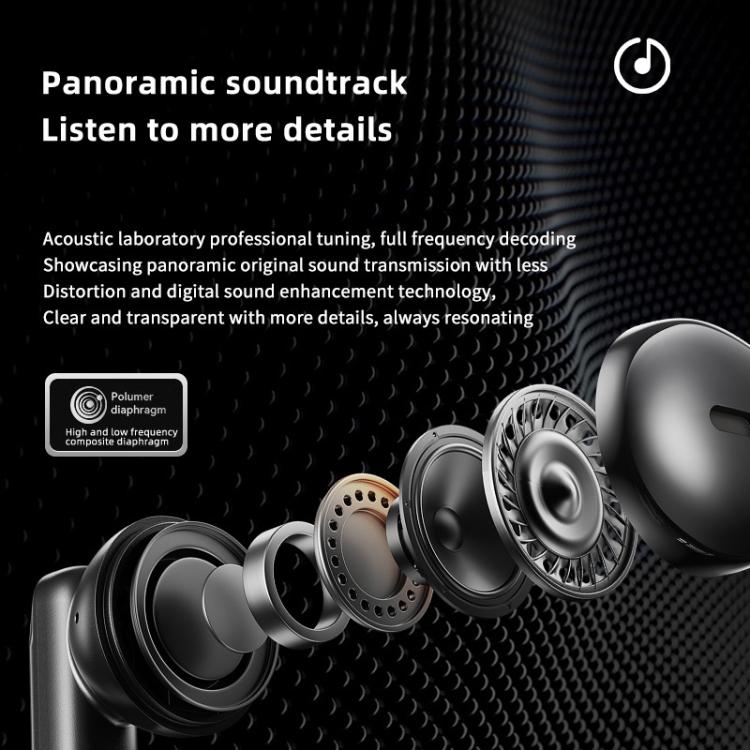 Original Lenovo EA120 Simple Semi-In-Ear True Wireless Bluetooth Earphones(Rock White)