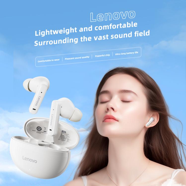 Original Lenovo EA210 Simple In-Ear True Wireless Bluetooth Earphones(White)