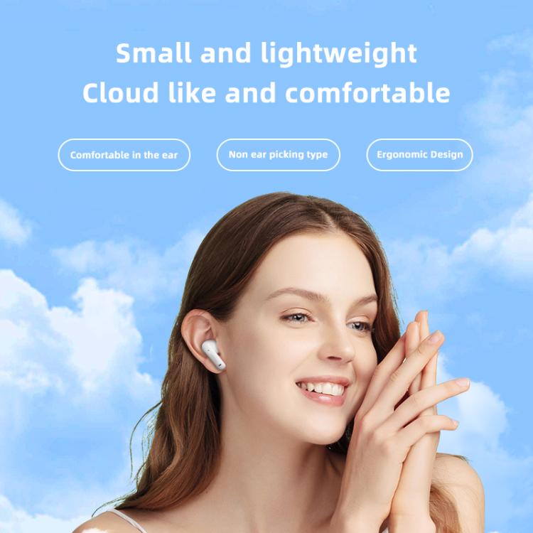 Original Lenovo EA210 Simple In-Ear True Wireless Bluetooth Earphones(White)
