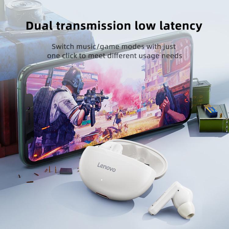 Original Lenovo EA210 Simple In-Ear True Wireless Bluetooth Earphones(White)
