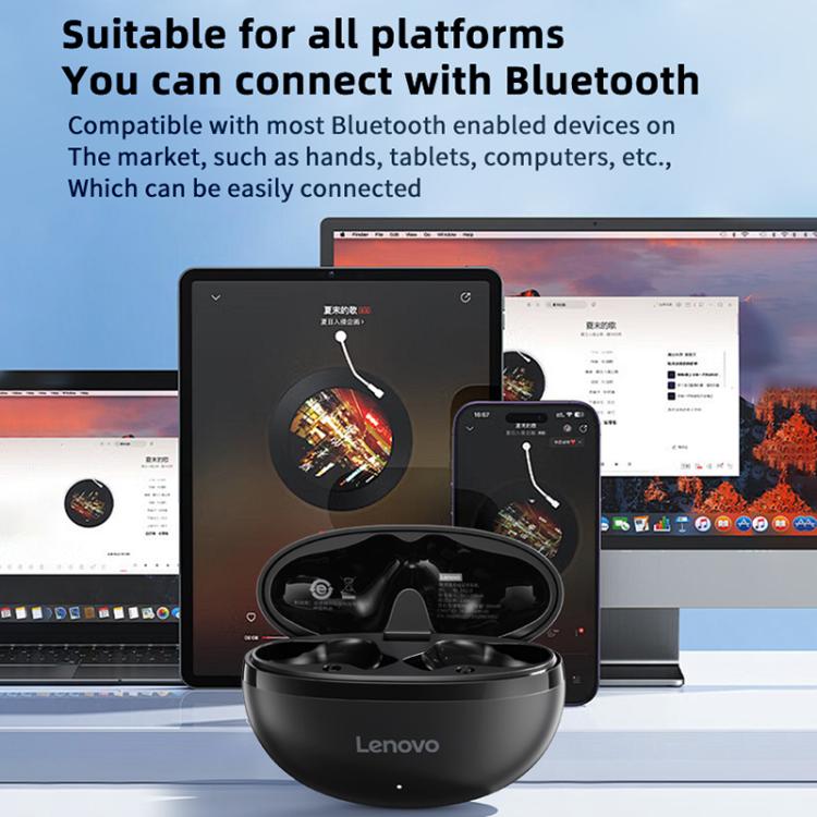 Original Lenovo EA210 Simple In-Ear True Wireless Bluetooth Earphones(White)