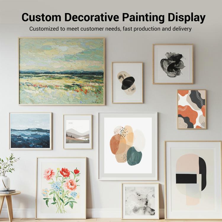 Scenery Decorative Painting with PS Frame Print On Your Demand, 15x20cm, 20x20cm, 30x30cm, 40x40cm, 50x50cm, 60x60cm, 70x70cm, 80x80cm, 90x90cm