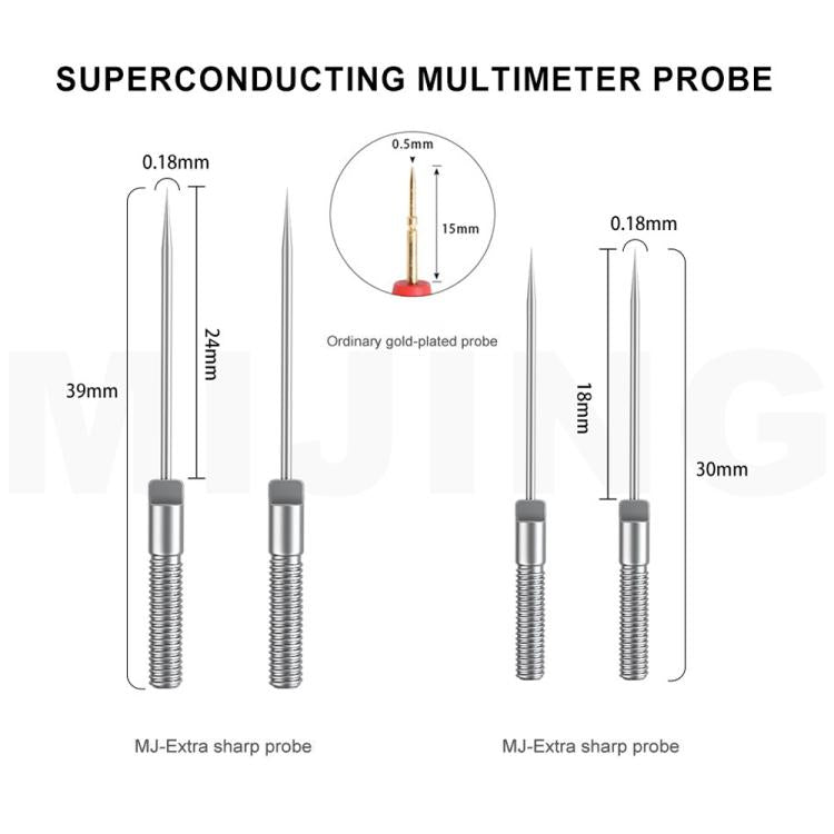 Mijing BX-12 2000V / 20A Multifunctional Stainless Steel Superconducting Multimeter Probe