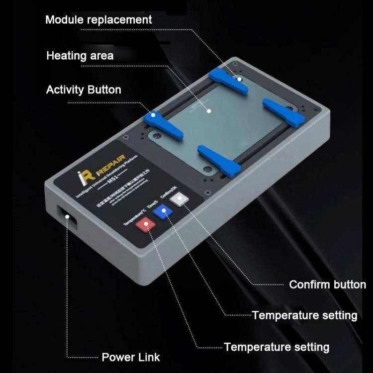 Mijing iRepair MS1 Intelligent Universal Desoldering Platform for iPhone X-16 Series, Mijing iRepair MS1