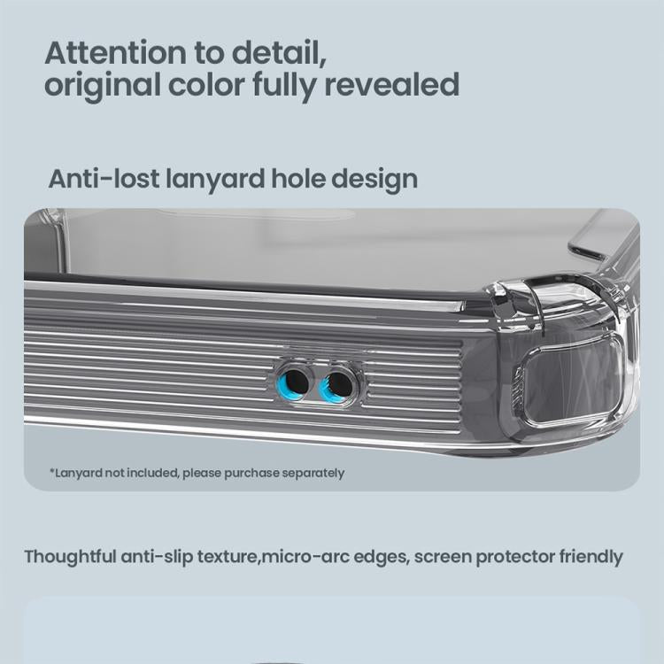 For iPhone 16e NILLKIN Ultra Clear Magnetic PC + TPU Phone Case(Transparent)