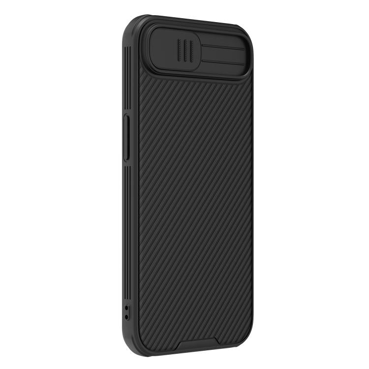 For iPhone 16e NILLKIN CamShield Pro Magnetic PC Phone Case(Black)
