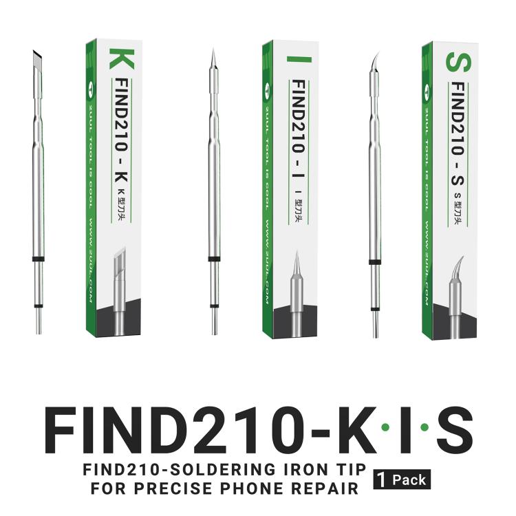 2uul Soldering Iron Tips for Most C210 Soldering Station, Model:FD13 I