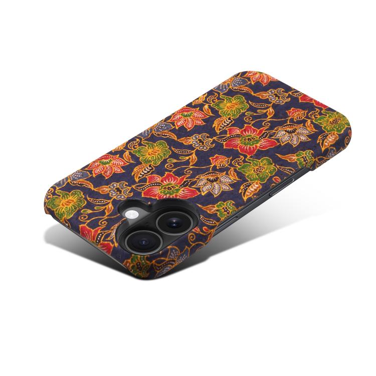 For iPhone 16 Plus Denior A16 Flower Language Series MagSafe PC Phone Case(Classical Flower)