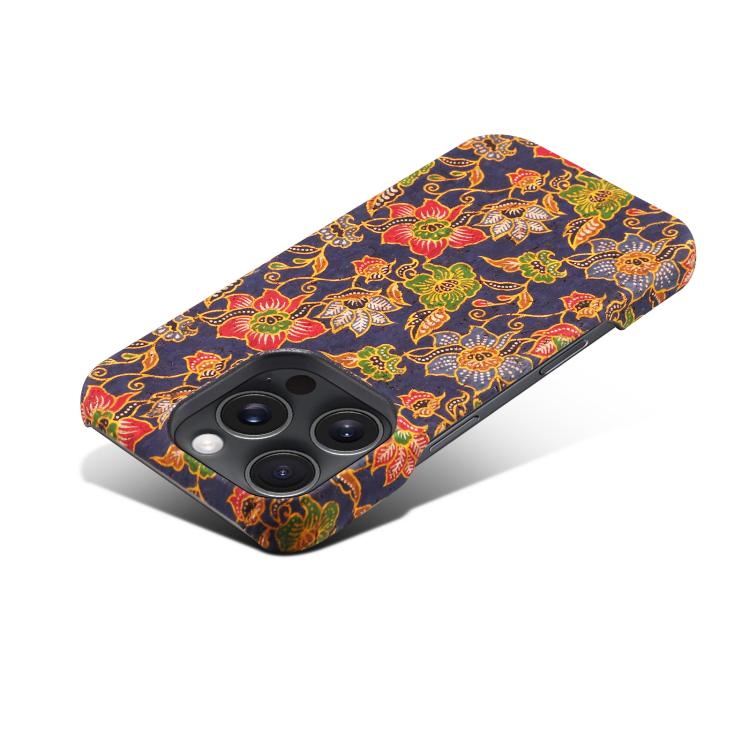 For iPhone 16 Pro Max Denior A16 Flower Language Series MagSafe PC Phone Case(Classical Flower)