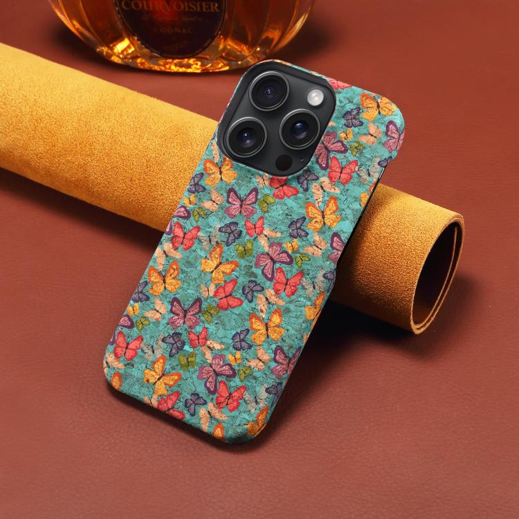 For iPhone 16 Pro Max Denior A16 Flower Language Series MagSafe PC Phone Case(Butterflies)
