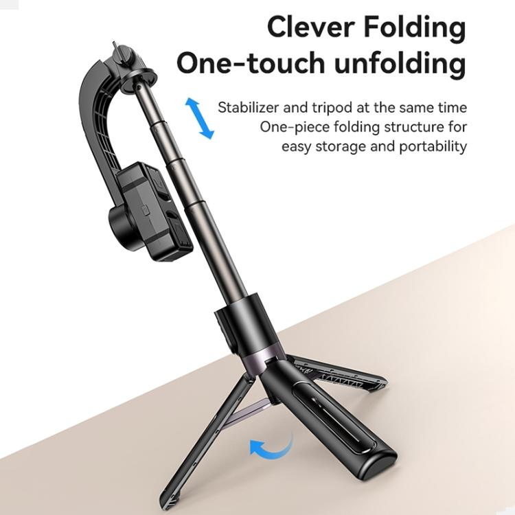 Yesido SF28 Smart Anti-shake Gimbal Stabilizer(Black)