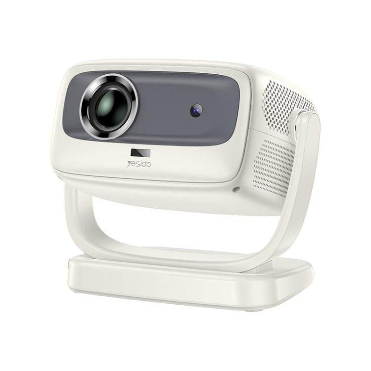 Yesido TV13 1280x720P 190ANSI Android 9.0 Series Smart Projector, Plug:UK Plug(Beige)