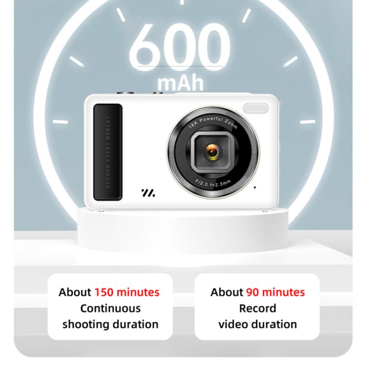 DC15 2.4 inch 18X Digital Zoom Camera 4K HD Video 64MP Shooting