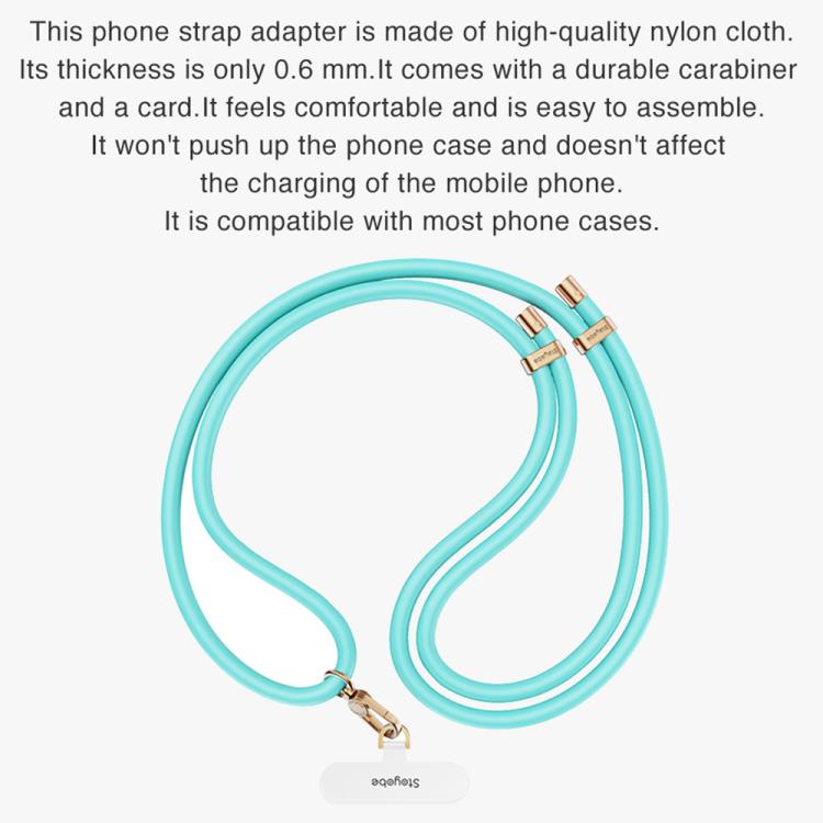 DUX DUCIS Stoyobe Nylon Cloth Phone Strap Adapter(Dark Grey)