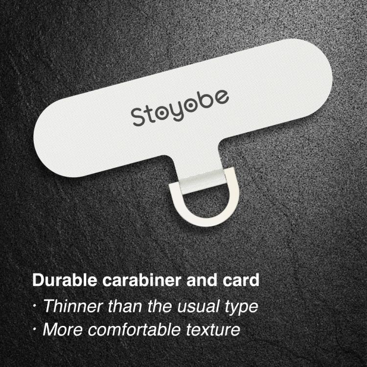 DUX DUCIS Stoyobe Nylon Cloth Phone Strap Adapter(Silver)