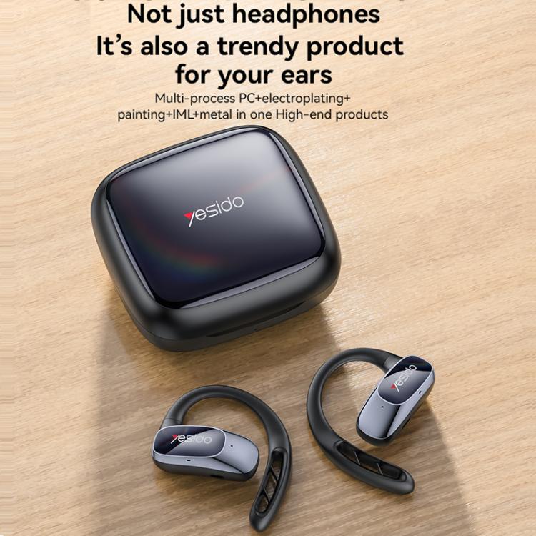 Yesido YSP24 Ear-hook Open OWS Bluetooth Earphone(Black)