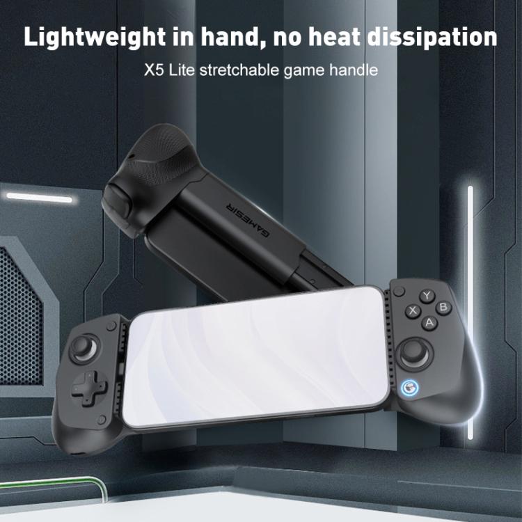 GameSir X5 Lite Android iOS Type-C Gaming Controller with Chinese Manual(Black)