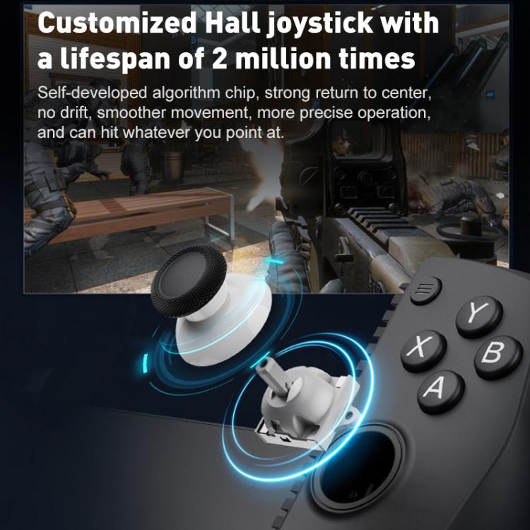 GameSir X5 Lite Android iOS Type-C Gaming Controller with Chinese Manual(Black)