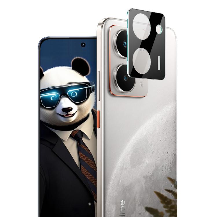 For Realme P3 Ultra 5G imak High Definition Integrated Glass Lens Film Black Version