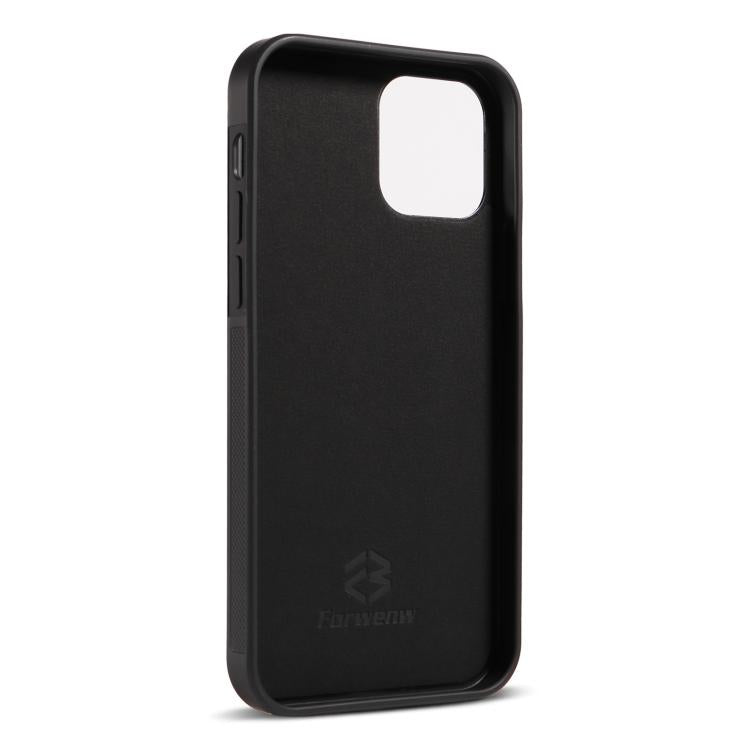 For iPhone 14 Forwenw F5 Series Integrated Card Bag Phone Case(Blue)