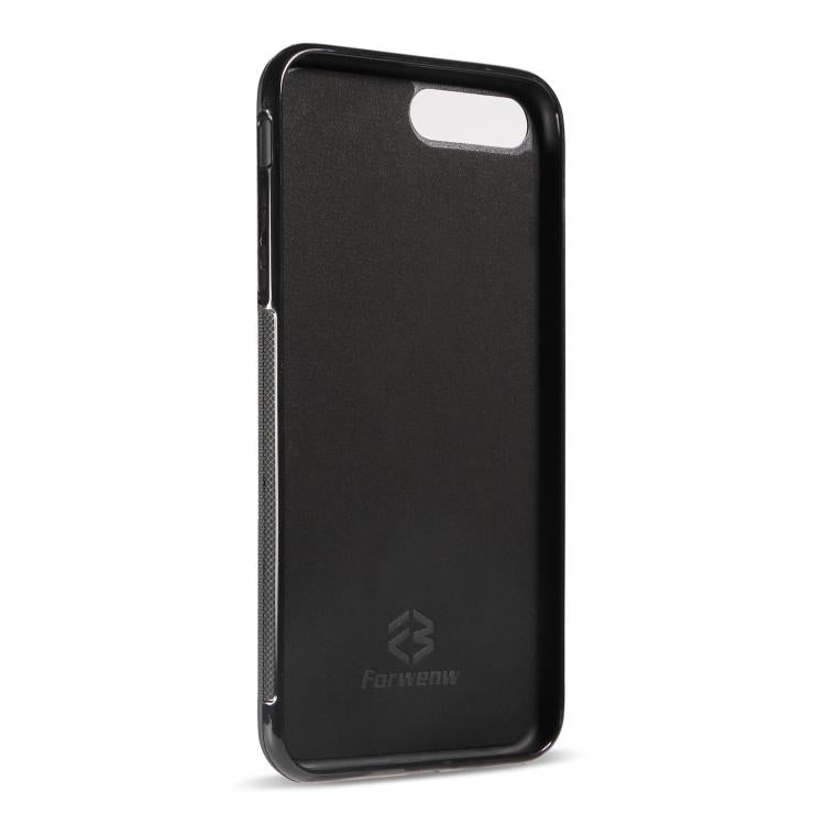 For iPhone 7 Plus / 8 Plus Forwenw F5 Series Integrated Card Bag Phone Case(Red)