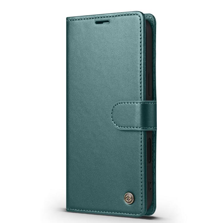 For iPhone 16 Forwenw F6 Series RFID Leather Phone Case(Green)