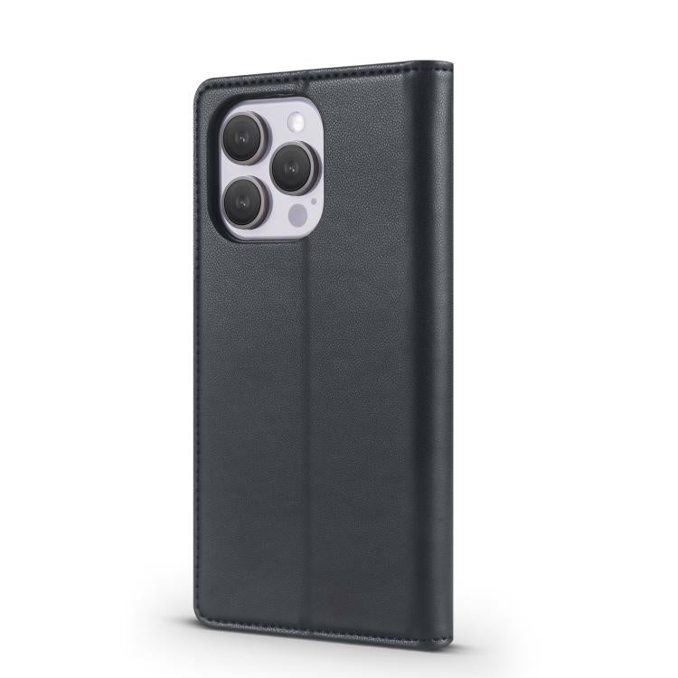 For iPhone 15 Pro Forwenw F6 Series RFID Leather Phone Case(Black)