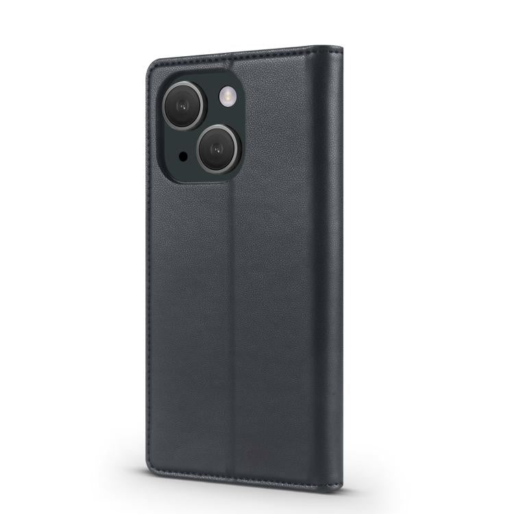 For iPhone 15 Plus Forwenw F6 Series RFID Leather Phone Case(Black)