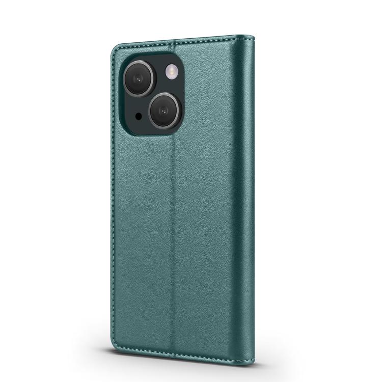 For iPhone 14 Plus Forwenw F6 Series RFID Leather Phone Case(Green)