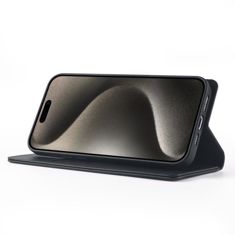 For iPhone 14 Pro Forwenw F6 Series RFID Leather Phone Case(Black)