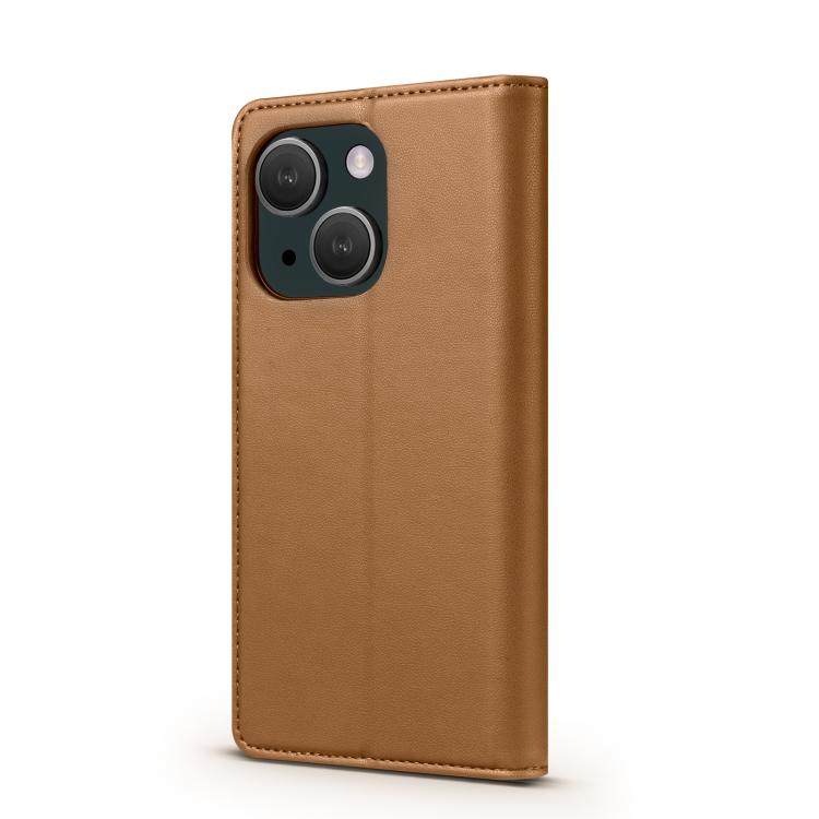 For iPhone 13 mini Forwenw F6 Series RFID Leather Phone Case(Brown)