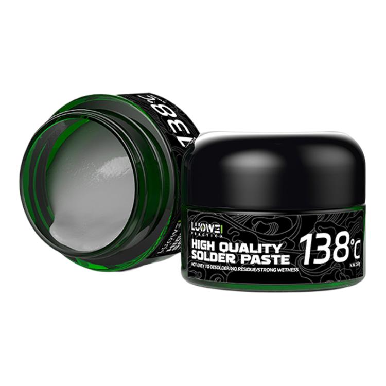 LUOWEI LW-SP1 50g PCB Repair Lead-free Solder Paste, Model:138 Degrees