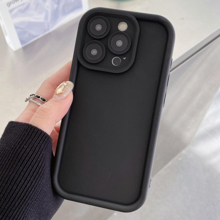 Shockproof Frame Frosted Precise Hole TPU Phone Case, For iPhone 15 Pro Max, For iPhone 15 Pro, For iPhone 15 Plus