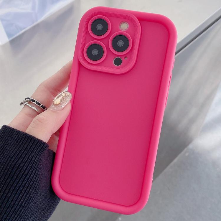 Shockproof Frame Frosted Precise Hole TPU Phone Case, For iPhone 15 Pro Max, For iPhone 15 Pro, For iPhone 15 Plus
