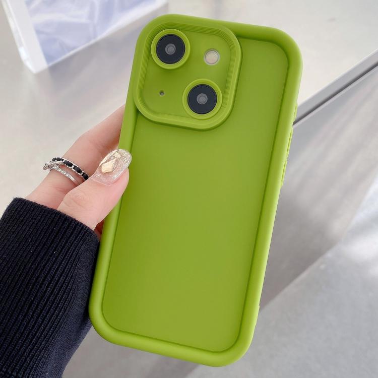 Shockproof Frame Frosted Precise Hole TPU Phone Case, For iPhone 15, For iPhone 14 Plus, For iPhone 14