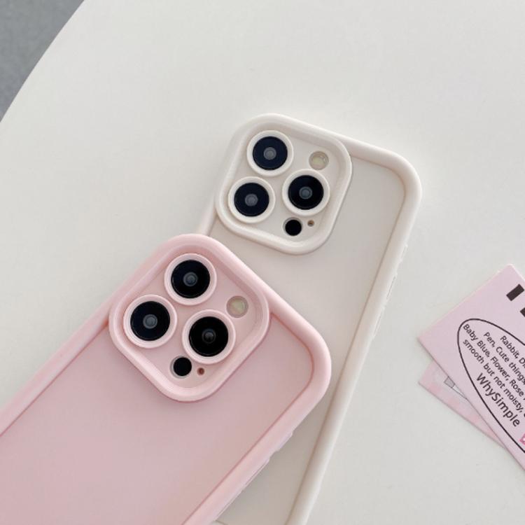 Shockproof Frame Frosted Precise Hole TPU Phone Case, For iPhone 16 Pro, For iPhone 16 Plus, For iPhone 16