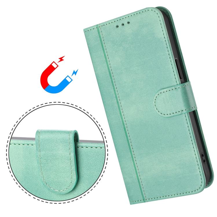 Line Splicing Buckle Retro Leather Phone Case, For iPhone 13 Pro Max, For iPhone 13 Pro, For iPhone 13 mini