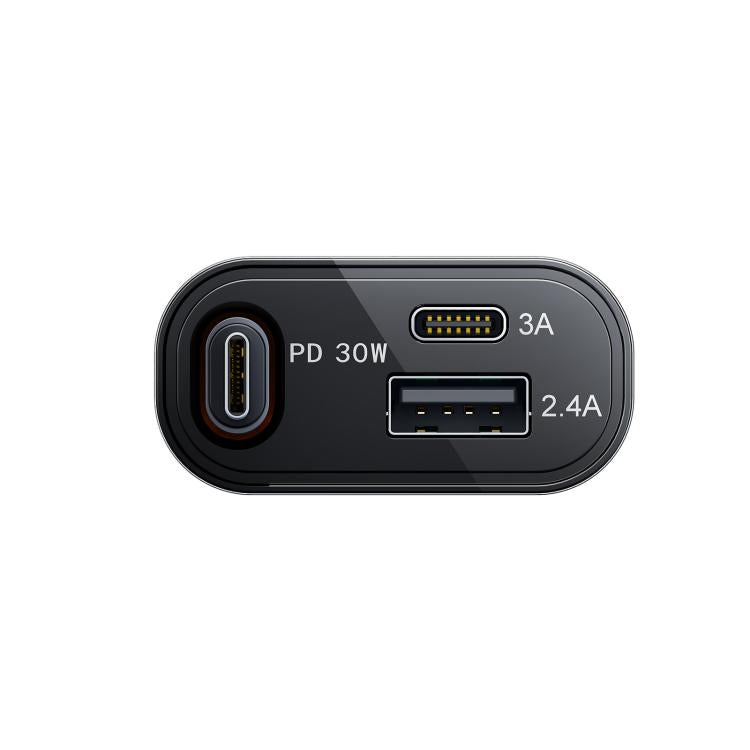 JOYROOM JR-CCL07 3 in 1 Retractable Car Charger(Dark Gray)