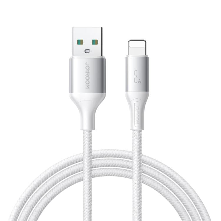 JOYROOM S-A28 Flash Series 60W 480Mbps Fast Charging Data Cable, USB to 8 Pin Cable, Length: 2m(White)