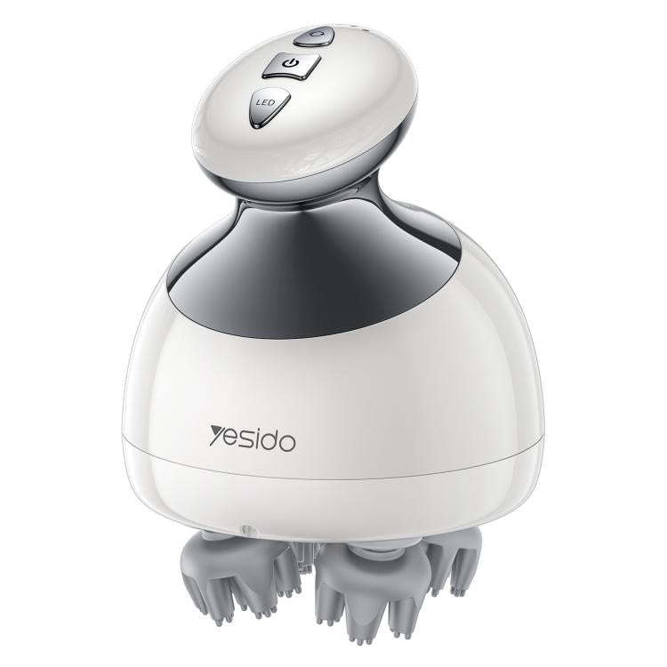 Yesido MG12 IPX7 Waterproof Intelligent Head Massager Care Instrument(White)