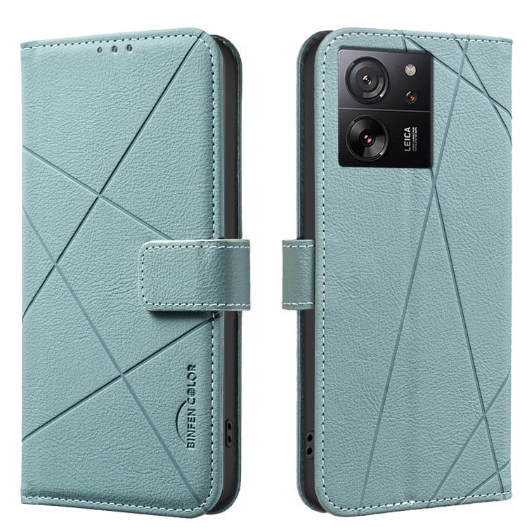 Geometric Pattern RFID Leather Phone Case, For Xiaomi Poco C55, For Xiaomi Poco X5 Pro, For Xiaomi Poco X5, For Xiaomi Poco M3 Pro