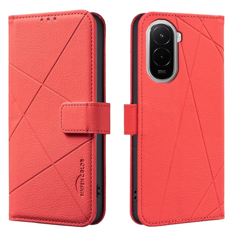 Geometric Pattern RFID Leather Phone Case, For Xiaomi 15T 5G, For Xiaomi Poco F7 5G Global, For Xiaomi Poco X7 Pro, For Xiaomi Poco C75